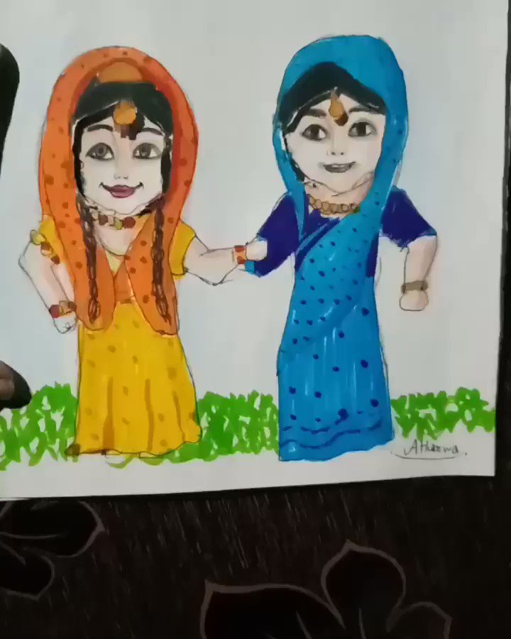 Made this card yesterday π....How is it?..Comment below....π« Gopadevi Baldevi AND
Krishna Balram (Krishna)@Beatking_Sumedh And (Dau Balram) @basantb0208
are doing a brilliant job in portraying the perfect role and bond....And again they amazed us once again #RadhaKrishn