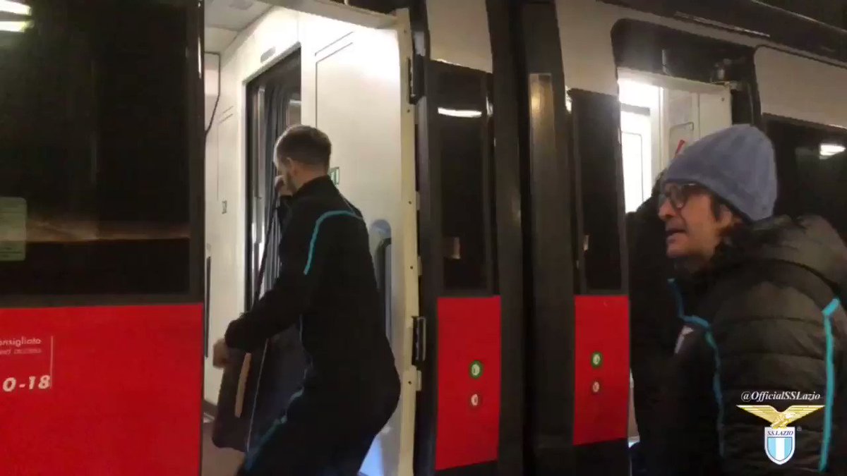 🚆 Ora in carrozza con @LeFrecce: inizia il viaggio
🔜 #NapoliLazio