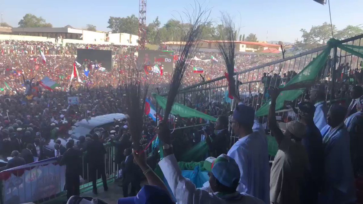 Plateau stands still for Buhari (Photos) %Post Title