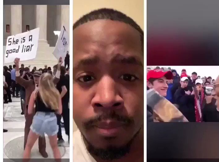 Where was the outrage when these liberal teenagers bullied & hit an elderly man?
He walked up to the MAGA kids &
atleast they didnβt hit like the LIB kids
DOUBLE STANDARDS!
#CovingtonCatholicHighSchool #NathanPhillips #OmahaNation #IndigenousPeoplesMarch #MAGA #DACA