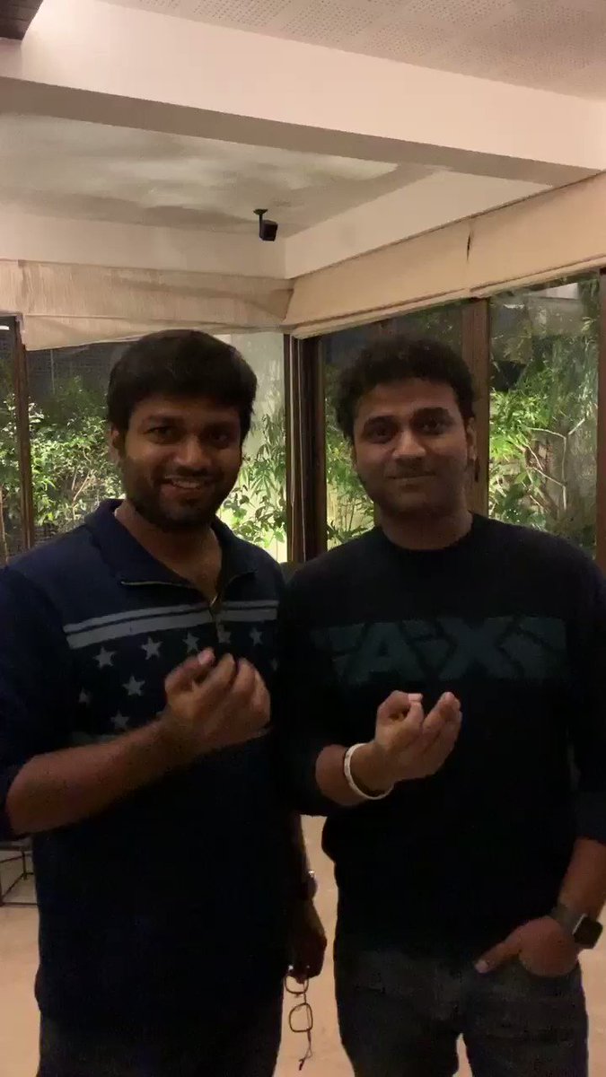 2 Honeyโs in 1 frame! ๐๐คฉ @AnilRavipudi @ThisIsDSP theyโre actually doing #AnilisTheBest ๐ฅ