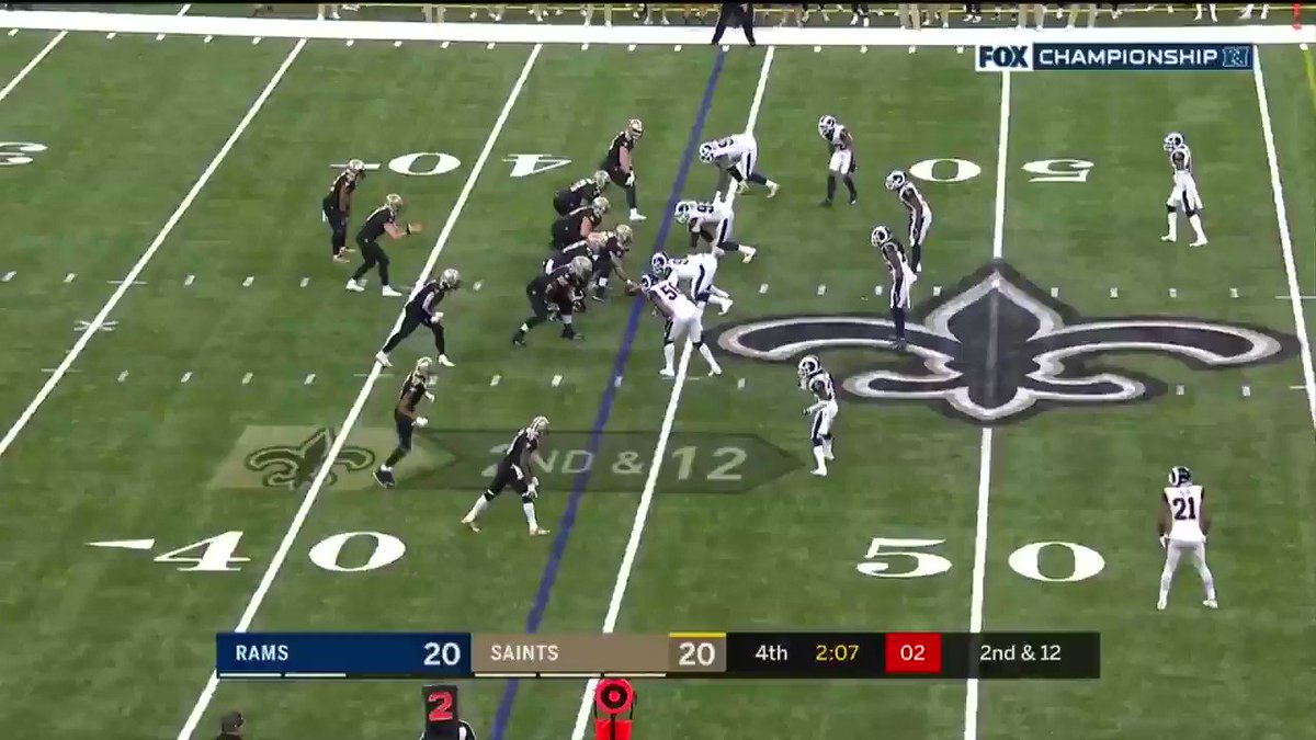 RT @LeadingNFL: DREW BREES TO TED GINN. WOW.
https://t.co/2jathzWwwg
