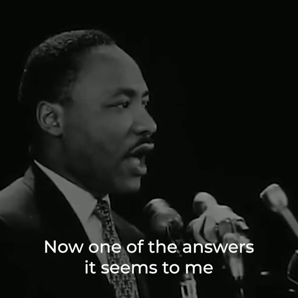 A video of MLK Jr. speaking about Universal Basic Income at Stanford in April, 1967. Let's finish his work.