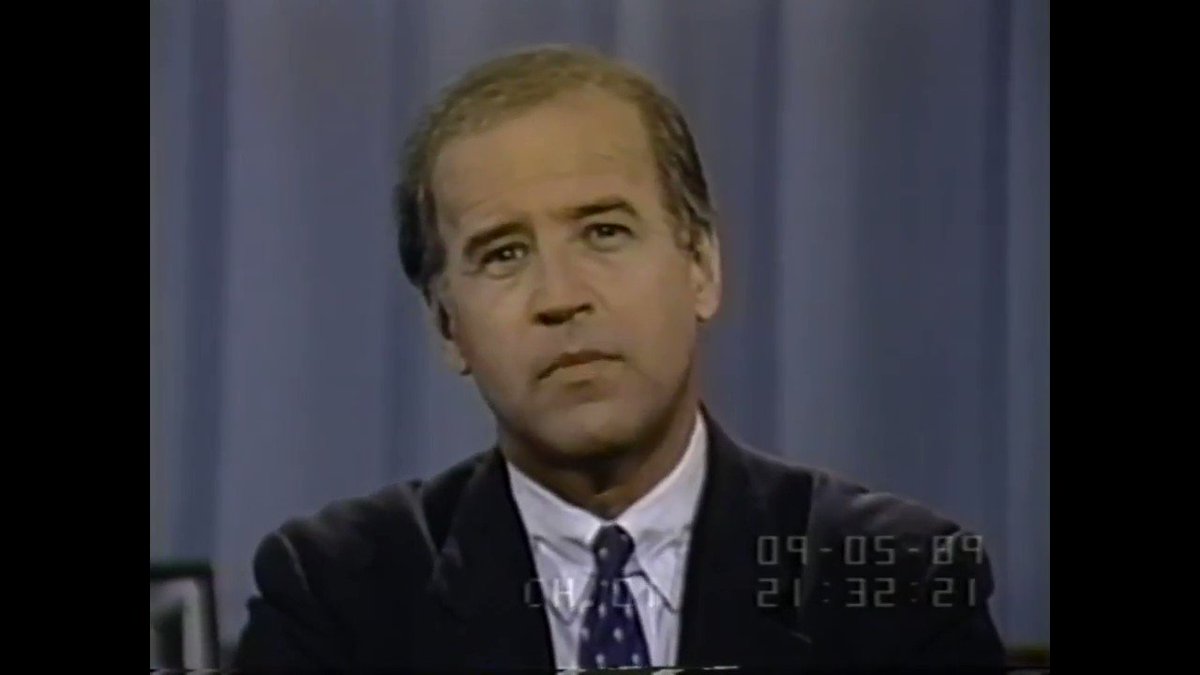 Here's Biden in the same speech attacking Bush 41 for cutting back on border security, saying we need more border & immigration controls to stop drugs. He also demands the U.S. military go strike "drug lords" in the countries where they live: no safe haven for "narco-terrorists"!