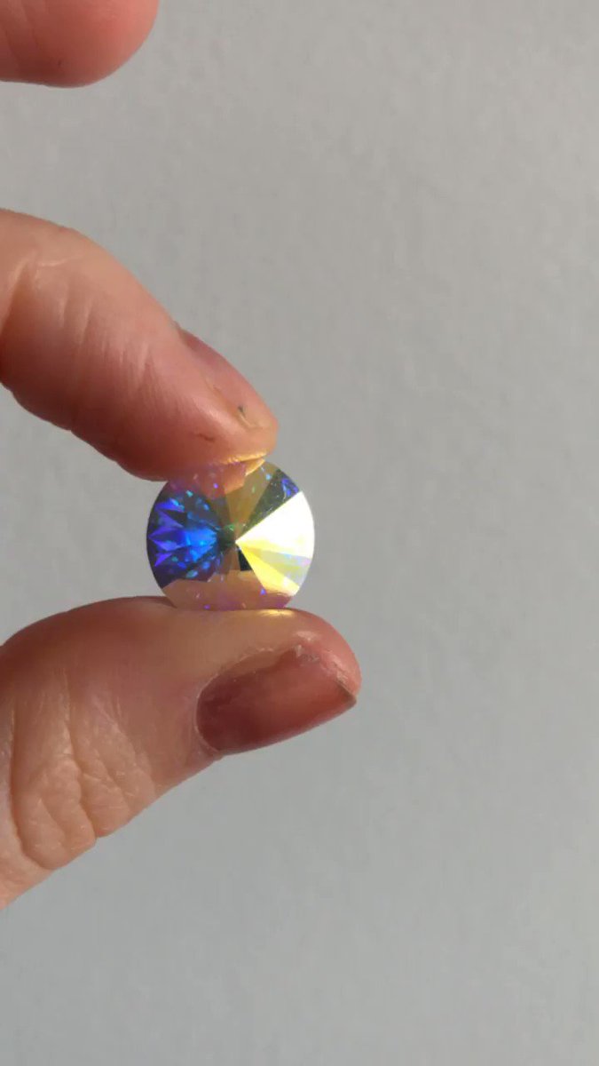 Shine bright like a diamond ๐ or a Swarovski crystal ๐ #crystal #gemstone #shine #jewelry