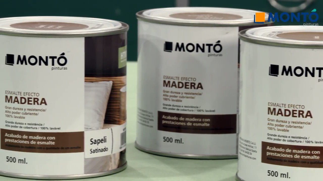 Pintura HTM Esmalte Efecto Madera - Tonos y Colores