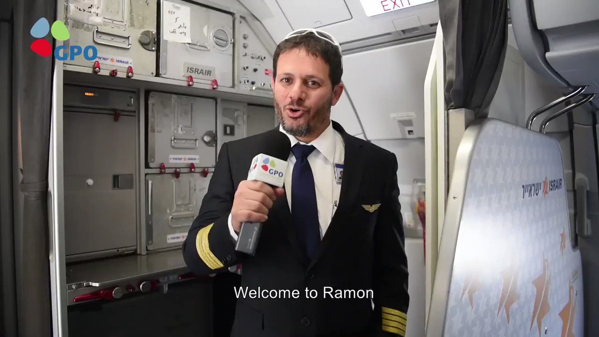 #Israel unveils its new International Airport in #Eilat, named after the first Israeli astronaut, Ilan Ramon & his son Asaf ✈🇮🇱🚀http://bit.ly/2UcOfqx