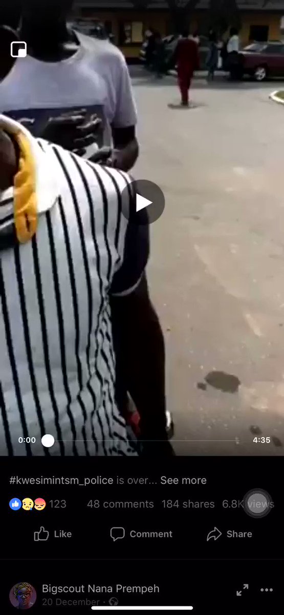 One day the YOUTHS of this nation will rise if our leaders dnt sit up! If you think u are safe be there and be joking till this happens to u or any of ur relatives .. @GhPoliceService pleeeease be vigilant! y3ni da mo so ๐ฌ๐ญโ๐ฝ