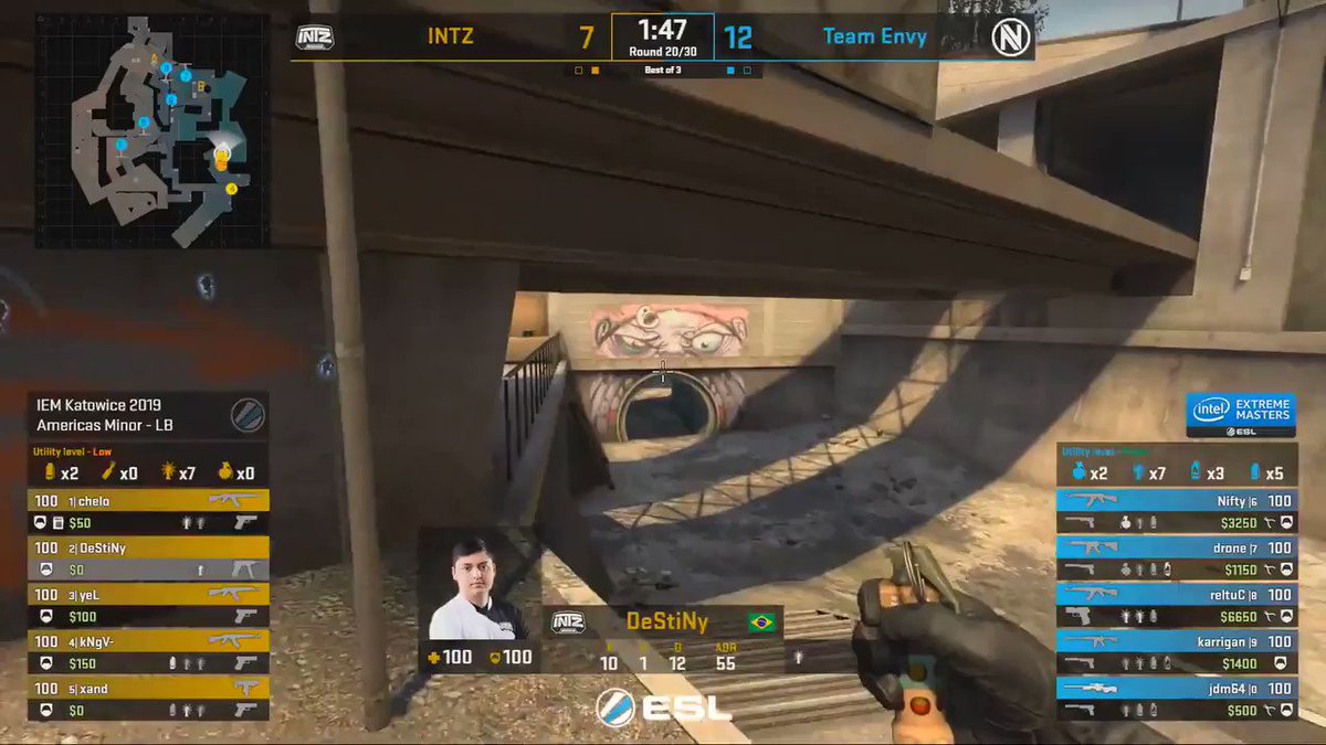 .@Dronecsgo and @Envy_Nifty get BIG value from their utility as we approach match point!