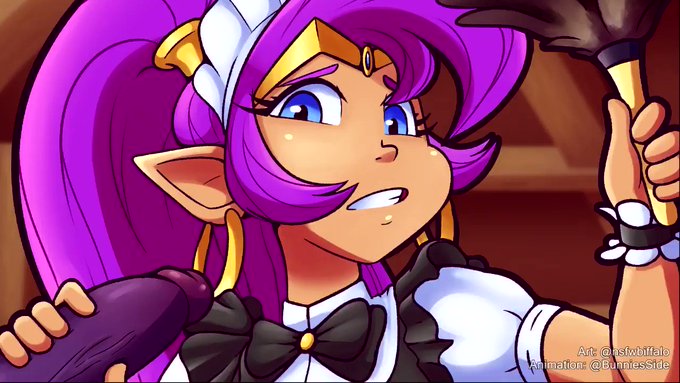 Shantae, art by the amazing @nsfwbiffalo 🤩😍😘. PH: https://t.co/TjCSqEPSIg . https://t.co/l9usNORjXJ