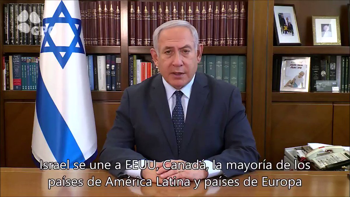 #Israel se une a EEUU, Canadá, la mayoría de los países de América Latina y países de Europa en reconocer el nuevo liderazgo en #Venezuela