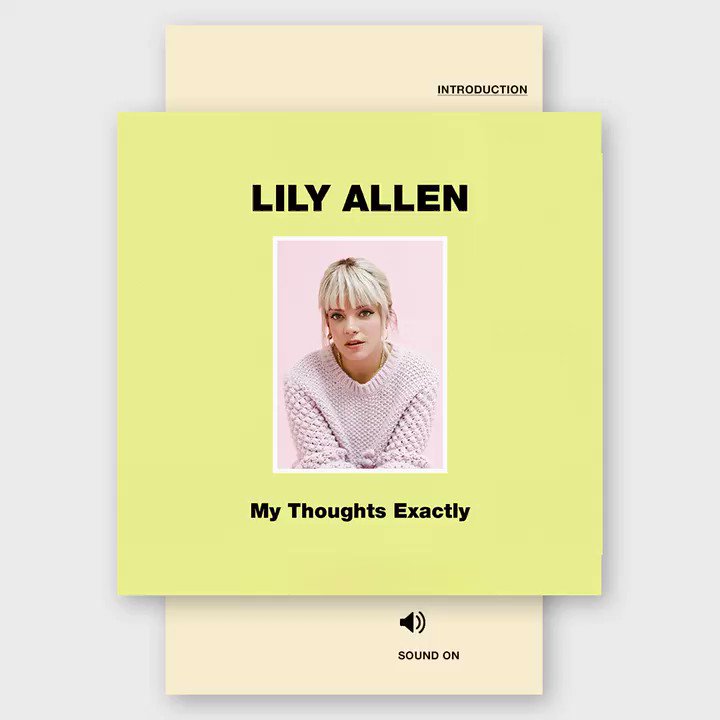 For #NationalStorytellingWeek, why not listen to one of our own favourite storytellers, with an audiobook:
My Thoughts Exactly read by the author, @lilyallen
Preview here: https://soundcloud.com/bonnierbooksuk/my-thoughts-exactly-lily-allen …
Download via @audibleuk here: https://www.audible.co.uk/pd/My-Thoughts-Exactly-Audiobook/B07FW13482 …