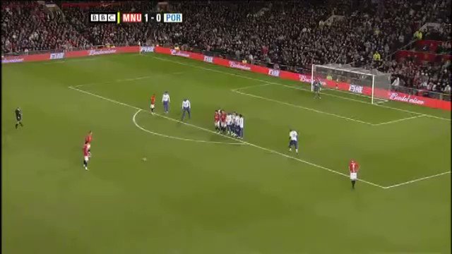 Cristiano Ronaldo vs Portsmouth Rocket Free kick by CR7 juhu on Make a GIF