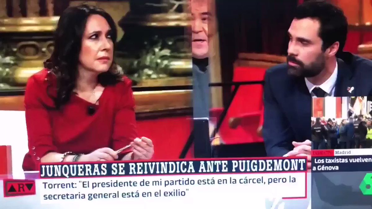 Cuando a los independentistas les sacan de TV3 🤣📢📢🎗️