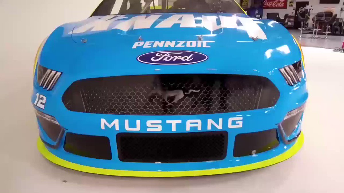 Here it is! I couldn’t be more excited for the new season and the new look for my @Menards @FordPerformance #FordMustang in 2019. Enjoy! #NASCAR