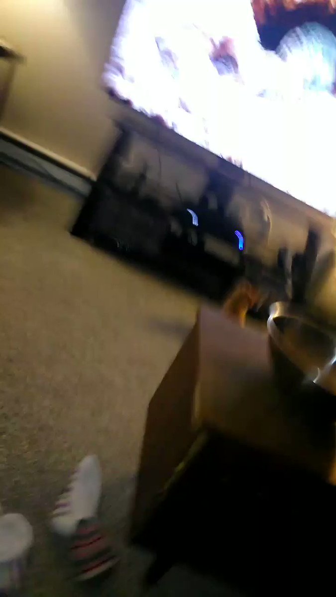 He has been watching this entire show with us π