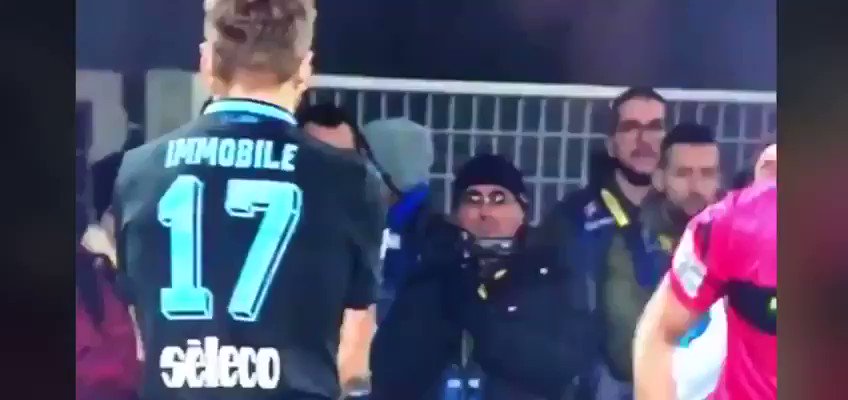 Speriamo che la mancata ammonizione di #immobile che non la scontiamo in futuro #Lazio #frosinone