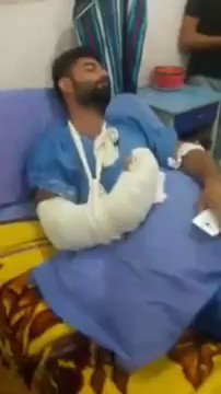 الاخ منطرب تحت تأثير التخدير 😂😂