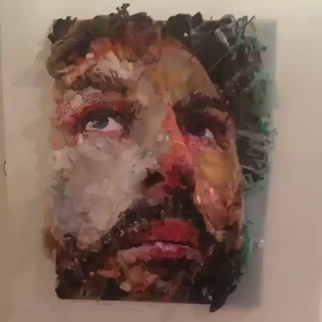 Cuando la creatividad se pone al servicio de la reutilización/reciclado se consiguen cosas espectaculares. #reciclaje #arte #reutilizacion