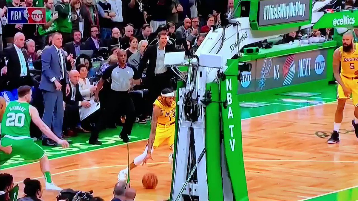 BBALLBREAKDOWN on Twitter "I’ve never seen a game end off a blocked