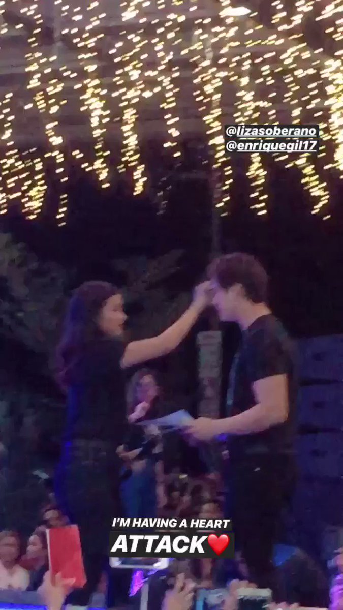 Luv u both β€οΈ@lizasoberano @itsenriquegil