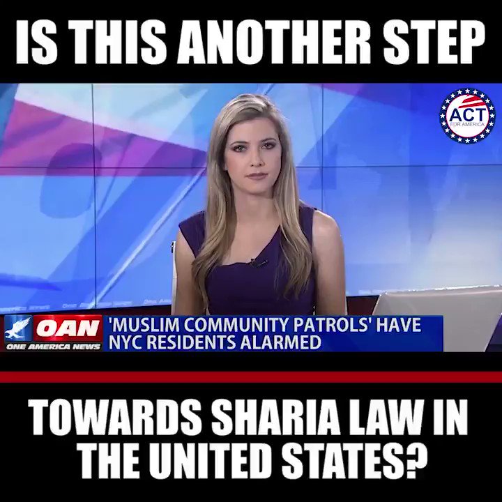 WATCH: New York City recently created a Muslim Community Patrol in Brooklyn!
Do you think this is another step towards Sharia Law in the United States?