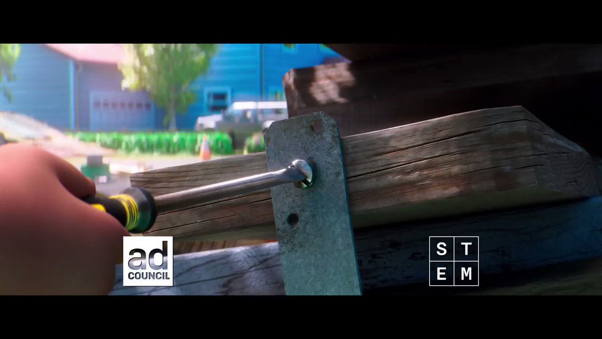 Proud to partner with @wonderparkmovie to share the message that there is nothing more powerful than a girl's imagination! If you can dream it, you can create it and we can't wait to see what you will build using science, technology, engineering and math. #SheCanSTEM @WonderPark