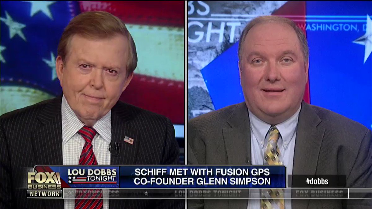 #DrainTheSwamp – @jsolomonReports: Adam Schiff was engaging in the same behavior he was excoriating. He met with Glenn Simpson and he didn’t notify the Intel Committee. Republicans are beginning to raise heck about this. #MAGA #TrumpTrain #Dobbs