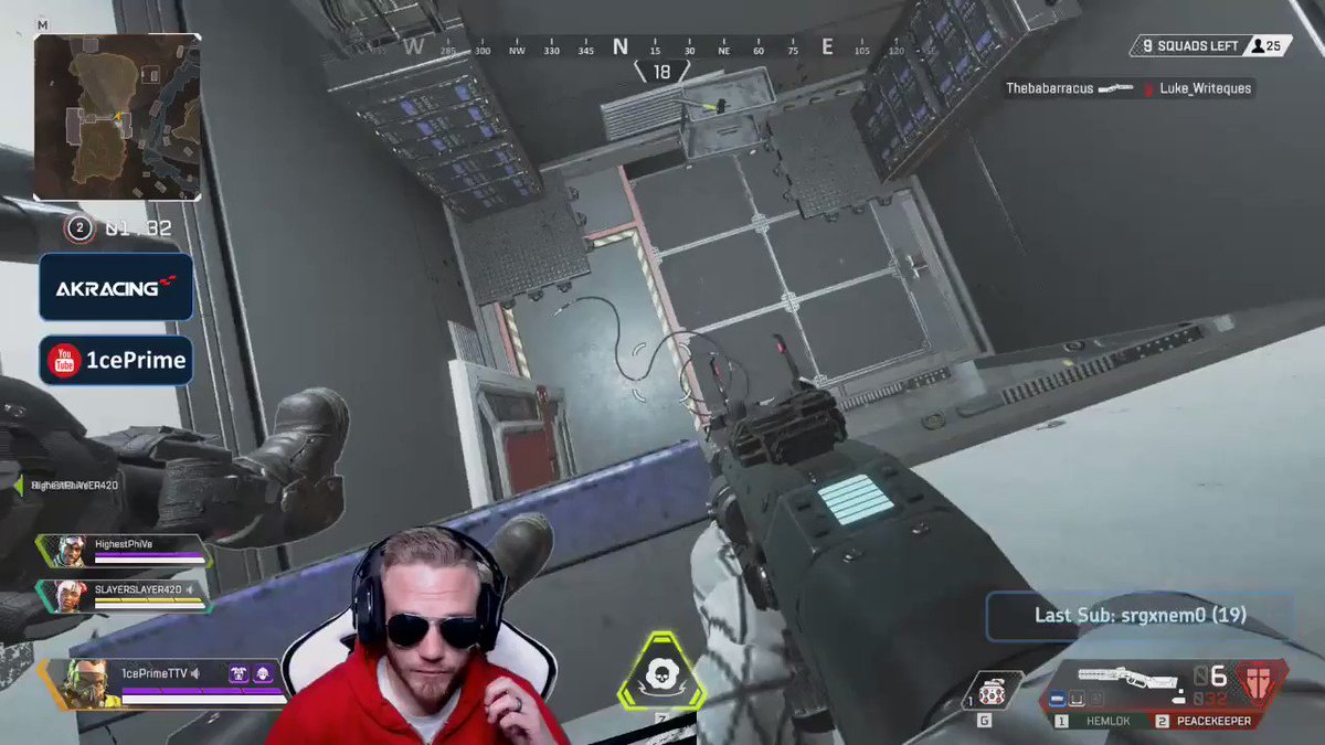 The unique play comin out of @1cePrime LOL