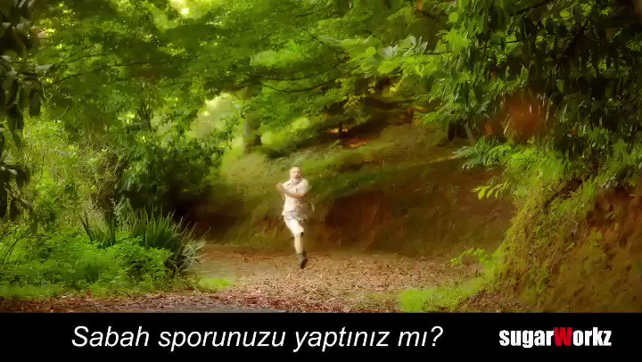 Sabah sporunuzu yaptınız mı ? Mutlu pazarlar 😊 🏃♂️ @Sugarworkzfilm @Cakallarla_Dans