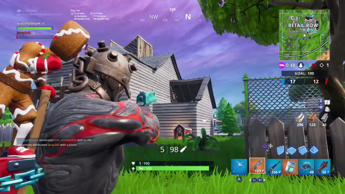 I'm back for my revenge. #fortnitebattleroyale #Fortnite #PS4share
https://store.playstation.com/#!/en-us/tid=CUSA07022_00Β β¦