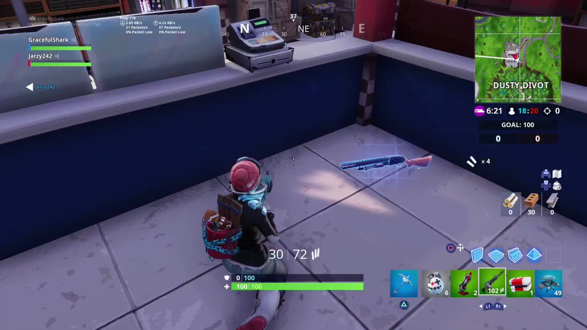 Bottle rocket trick shot! #Fortnite #fortnitebattleroyale #trickshot #PS4share
https://store.playstation.com/#!/en-us/tid=CUSA07022_00Β β¦