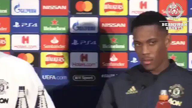 "Jose Mourinho is the Special One" #mufc
Martial: