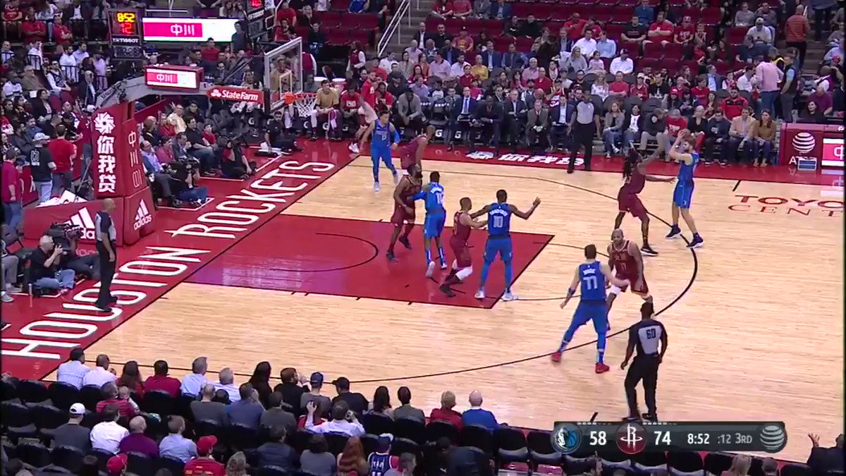 π @CP3 Steal ‡οΈ
π @JHarden13 Bucket!