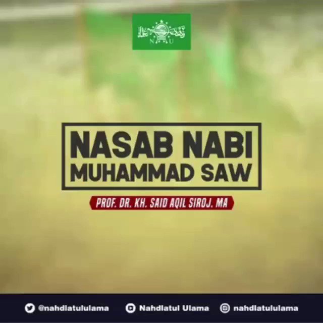 Silsilah nabi muhammad sampai nabi ibrahim