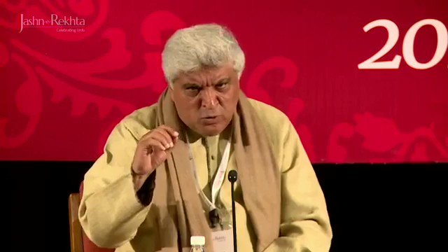"Ek Ansu" by Javed Sahib #CelebratingUrdu #Rekhta #JashneRekhta @Javedakhtarjadu @Rekhta @JashneRekhta