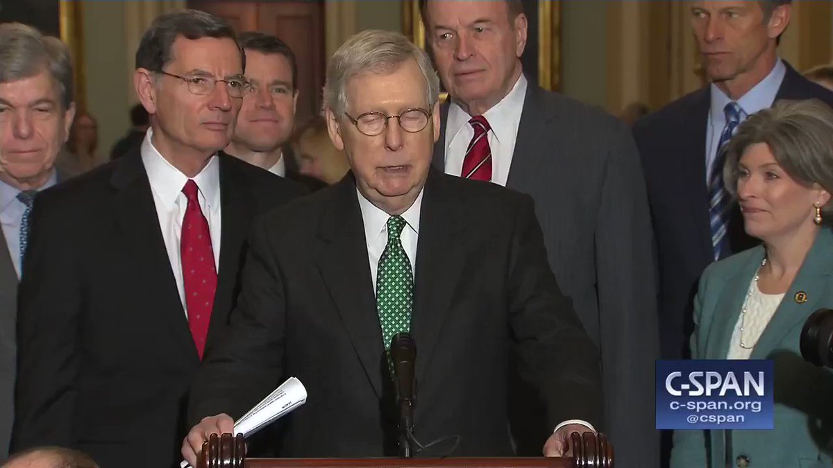 Mitch McConnell is forcing a vote on the Green New Deal to get Democrats on record for having supported it ahead of the 2020 elections: "We're going to be voting on that in the Senate. Give everybody an opportunity to go on record and see how they feel about the Green New Deal"