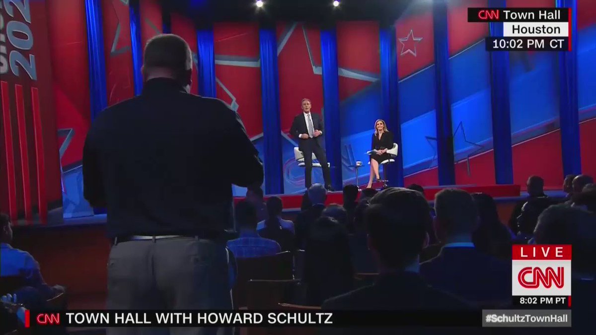 Howard Schultz says he wants to confiscate semi-automatic firearms from law-abiding Americans:
“What I believe is that there should be some sensible approach to removing” semi-automatic firearms.
Schultz says criminals shouldn’t be allowed to own guns…that’s already the law.