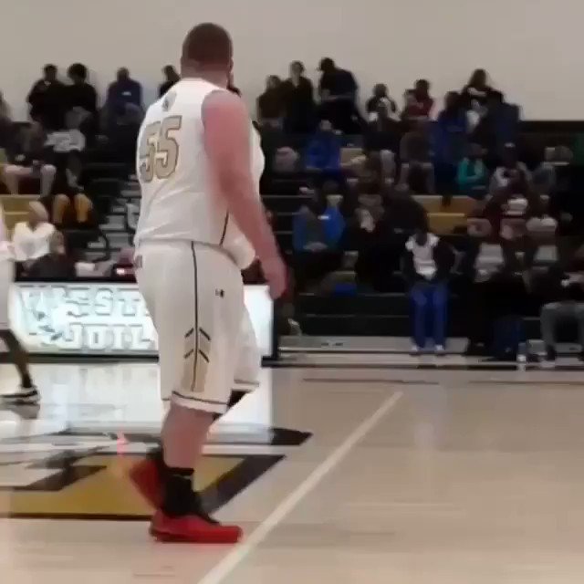 This is why offensive lineman shouldn’t be allowed to play high school basketball