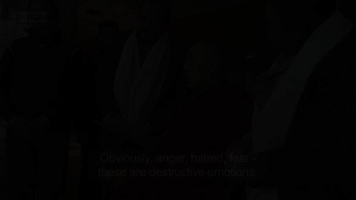 How to Train Our Mind - HHDL explains how to train our mind to tackle destructive emotions in this short video clip from his meeting with a group from India at his residence in Dharamsala, HP, India on February 11, 2019.