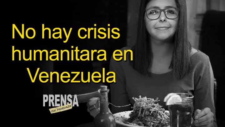¿No hay crisis humanitaria en Venezuela? Delcy Rodríguez ha insistido recientemente en una entrevista realizada por la agencia Francia 24 que en #Venezuela no existe Crisis Humanitaria- #madurodictador #maduroasesino #desnutricion #prensasinmordaza # 13F