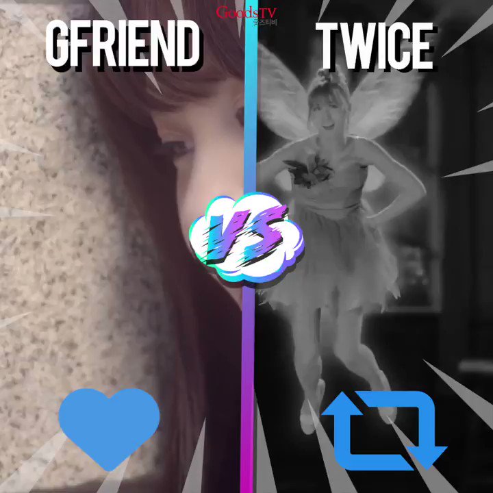 ¿Que grupo de #KPop reina en Latinoamérica?
🏆 Ronda 15 de la K-Copa GoodsTV.
🔵 'Me Gusta' para #GFriend .
🔴 'Retweet' para #TWICE .
🕐 Votación Ronda 15 cierra Miércoles 20 de Febrero 2019.