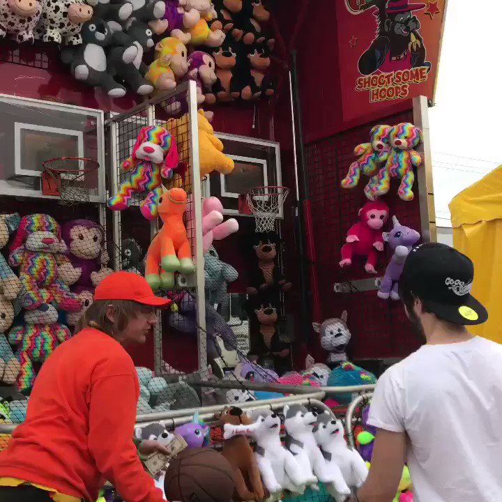 Not even the shitty oval rims at the carnival can stop my shot