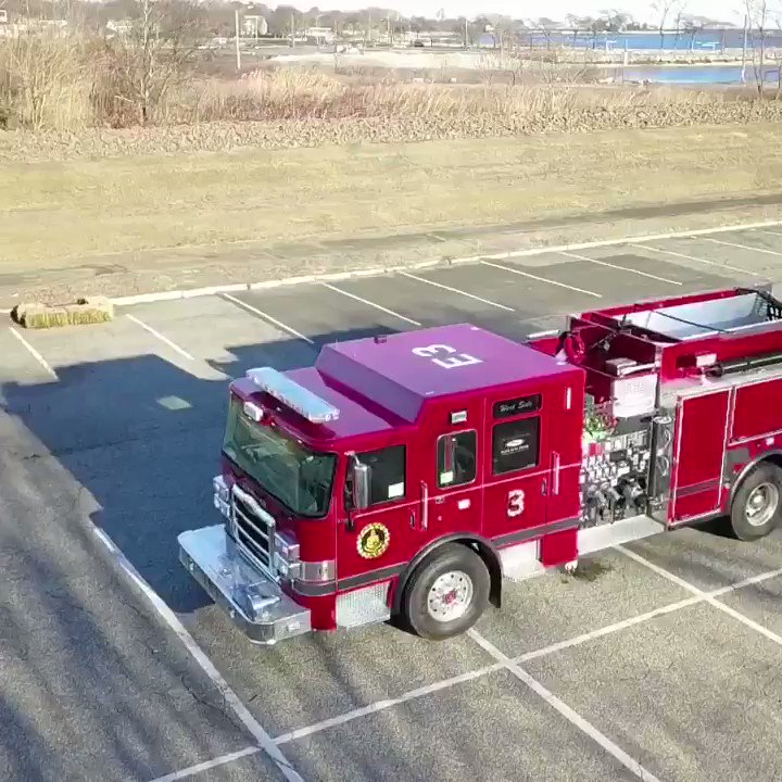 The Stamford Fire Department is pleased to welcome the latest addition to our fleet. Engine 3 is a 2018 @PierceMfg Enforcer that will be entering service shortly. Thanks to the talented members of our Mechanical Division for all of their work in preparing E3 for service.
