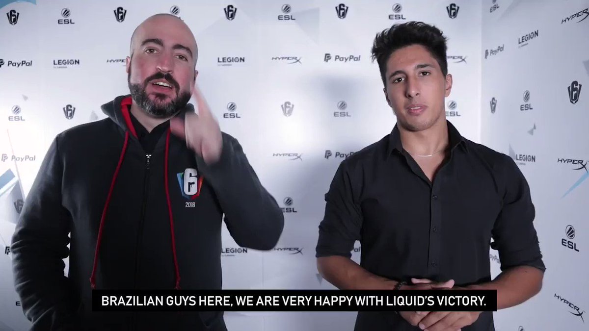 .@andremeligenitv and @oretalha are pumped for the upcoming play-offs! #SixInvitational