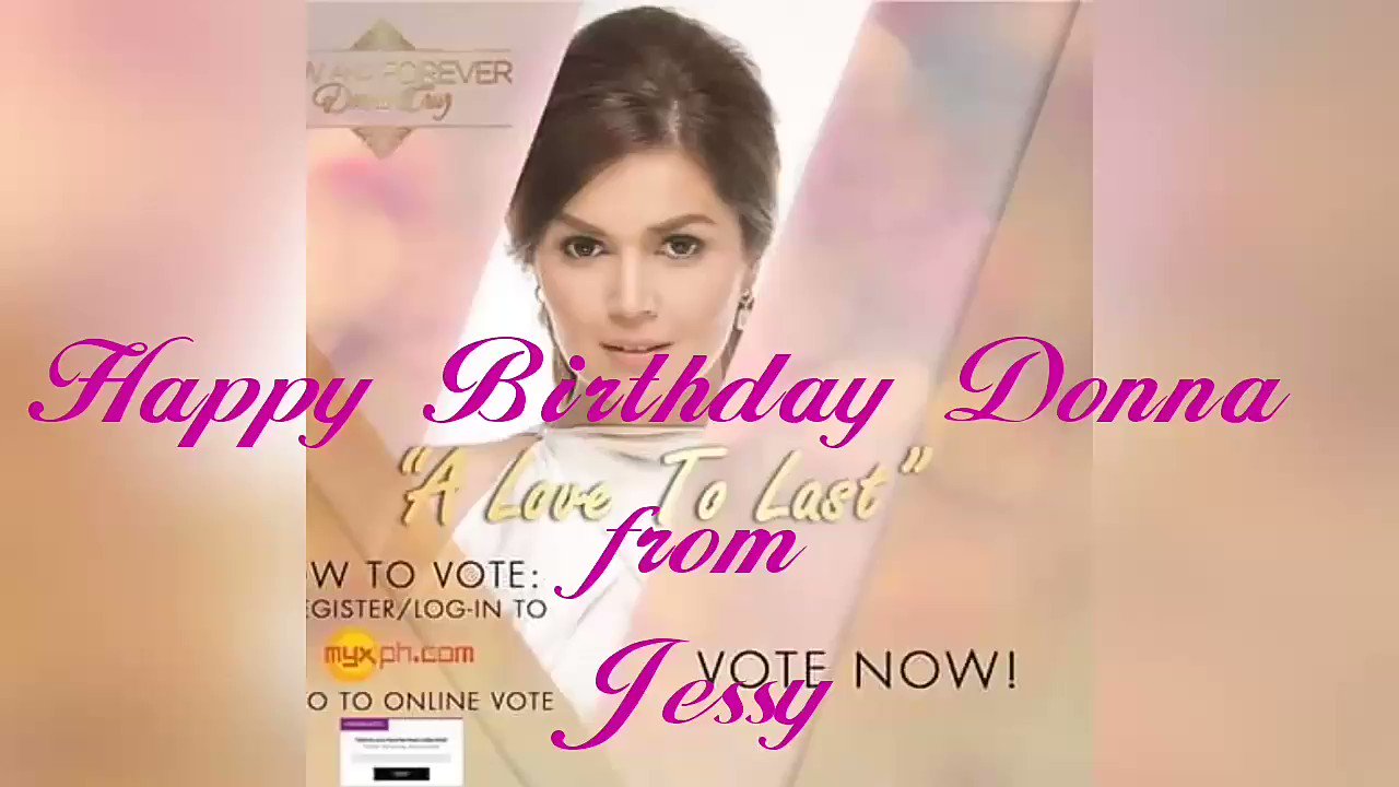 Happy birthday ate donna cruz 