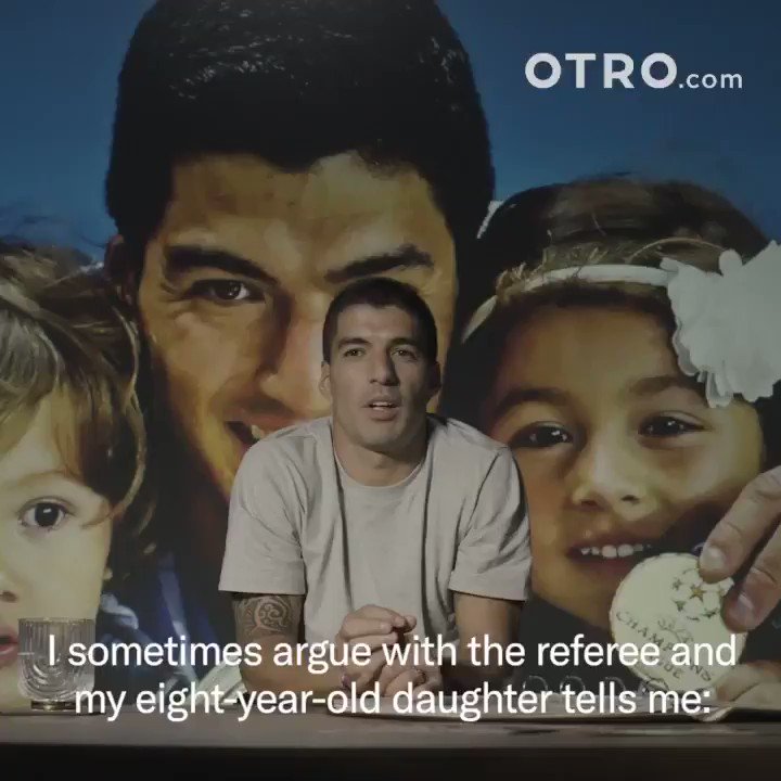 Mi familia me mantiene enfocado en lo que importa. Mira el episodio completo, sólo en @OTRO. http://otro.co/suarez #OurOtherClub
My family keeps me focused on what it matters. Look at full episode only on @OTRO. http://otro.co/suarez #OurOtherClub