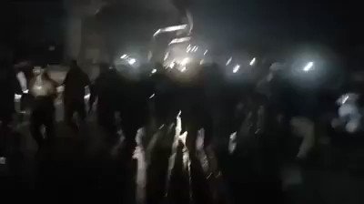 Spontaneous protest in Jammu right now against Pakistan sponsored cowardly terror attack in Pulwama, South Kashmir where 44 brave jawans were martyred. People march towards Tawi Bridge holding tricolour and chanting anti-Pakistan slogans.
