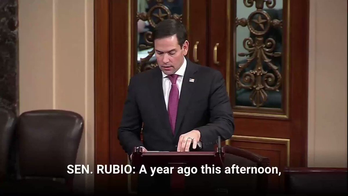 Florida Sens. @marcorubio and @SenRickScott introduced a resolution to commemorate this day to honor the victims and survivors of the Parkland shooting.
“It offers the Senate's heartfelt condolences and deepest sympathies to the families, loved ones, and friends of the victims.”