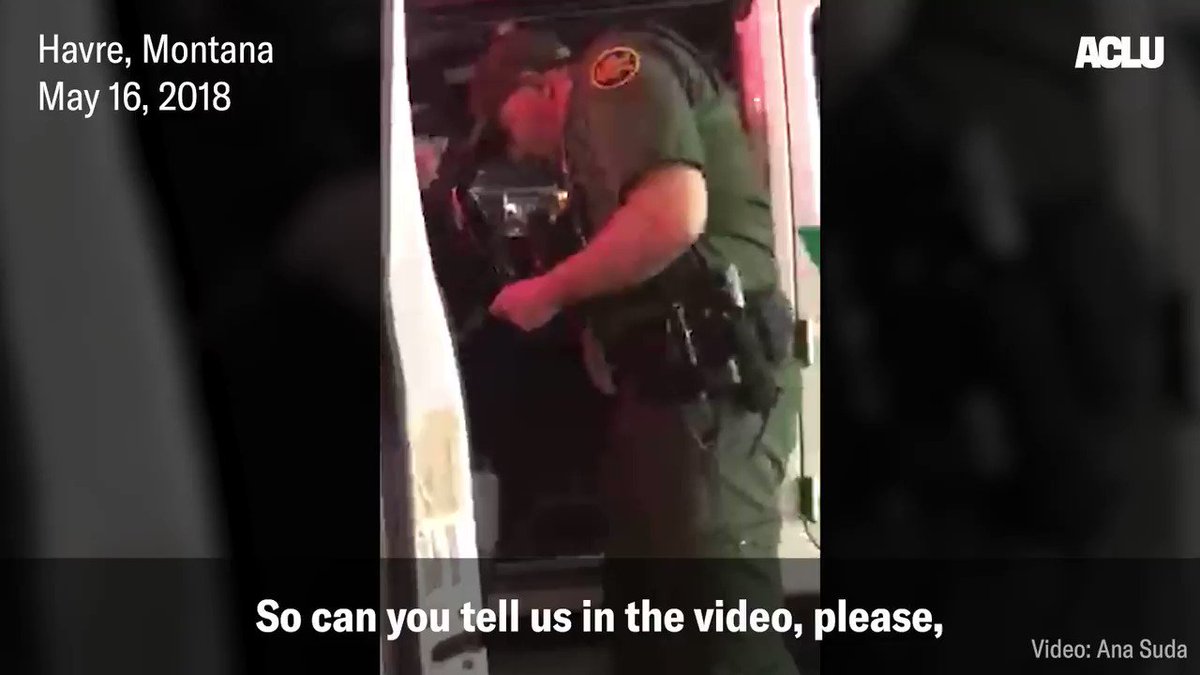 Ana and Mimi were in line to buy groceries when a Border Patrol agent behind them demanded to see ID’s.
Their supposed offense? Speaking Spanish in Montana.